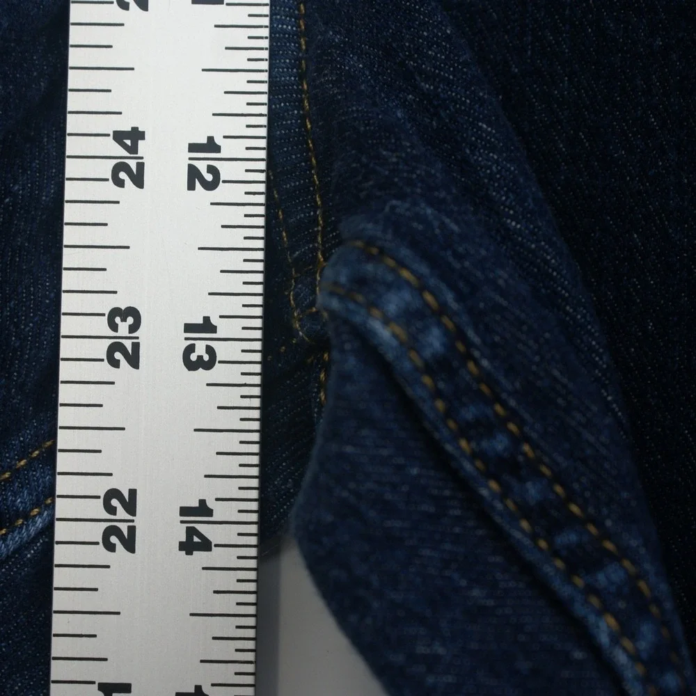 Wrangler Relaxed Boot Jeans Mens 40x30 Dark Wash Blue Denim 112358883